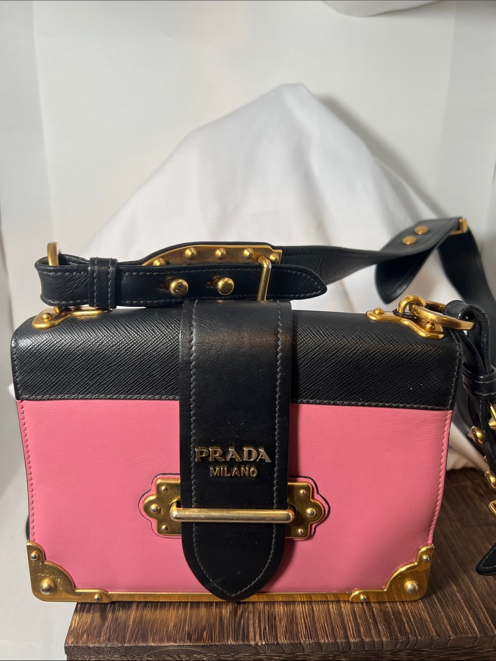 Prada Cahier Shoulder Bag